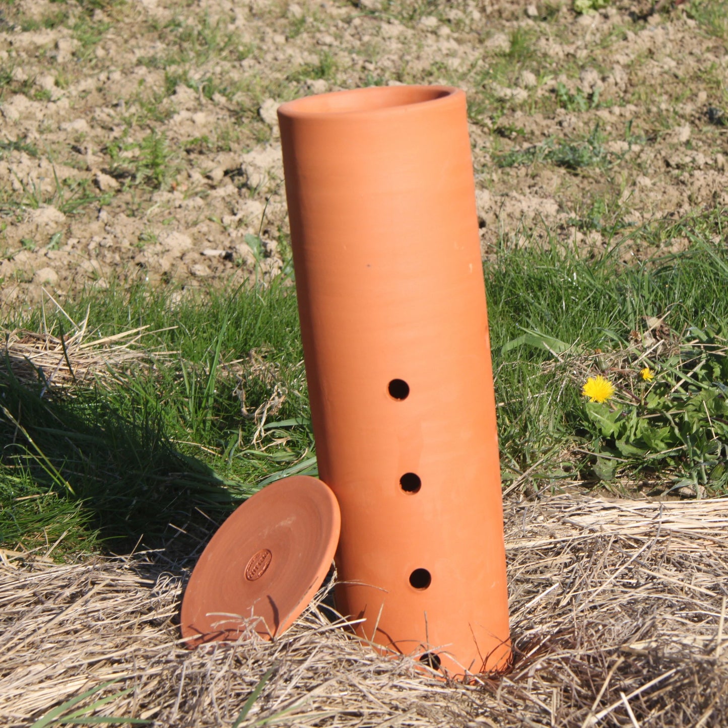 Composteur à enterrer en poterie